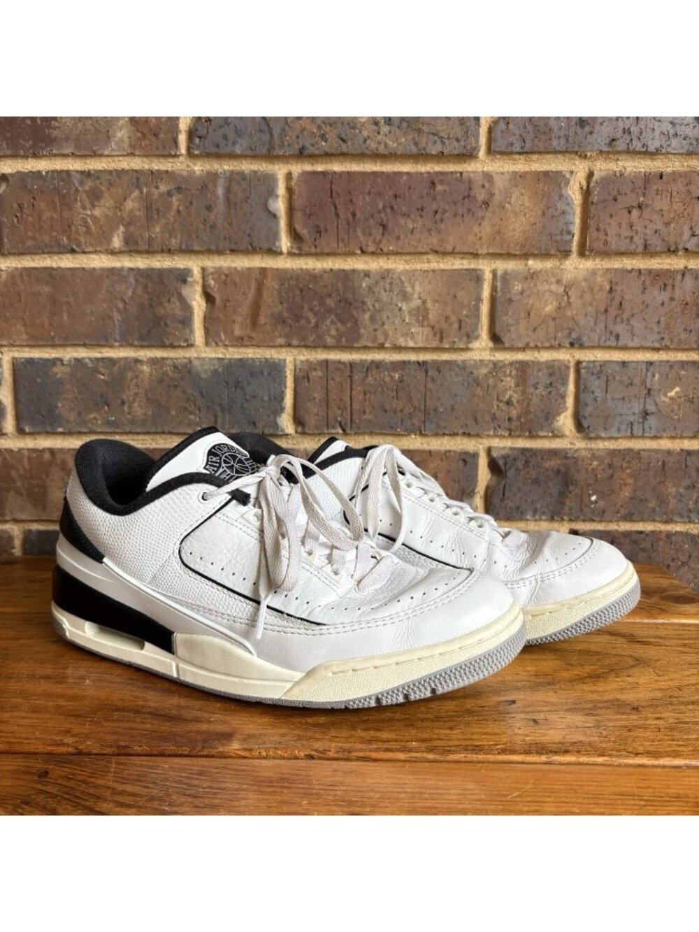 Air Jordan 2/3 White Black Men's Shoes Sneakers FD0383-100 Size 11